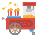 Carro de palomitas icon