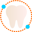 Caries dental icon