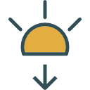 puesta de sol icon