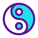 Yin yang icon