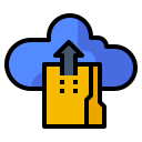 La computación en nube icon