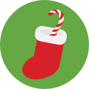 calcetín de navidad icon