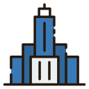 Empire state building icon