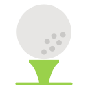 Pelota de golf icon