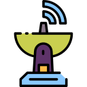 Satellite dish icon
