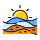 Puesta del sol icon