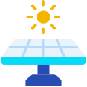 Panel solar icon