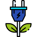 Energía renovable icon