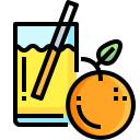 zumo de naranja icon