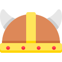 Viking helmet icon