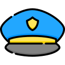 chapéu de polícia 