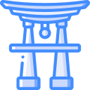 Puerta torii icon