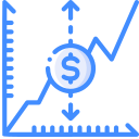 fluctuación del mercado 