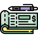 Cheque icon