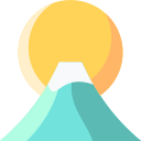 monte fuji icon