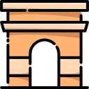 Arc de triomphe icon