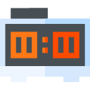 reloj digital icon