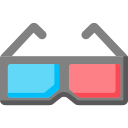 gafas 3d icon