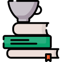 en train de lire 