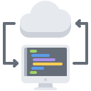 codificación en la nube icon