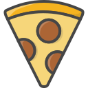 porción de pizza icon