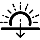 puesta de sol icon