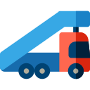 Stair truck icon