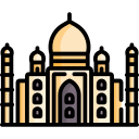 taj mahal icon