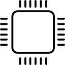 microchip de computadora icon