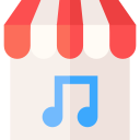 tienda de música icon