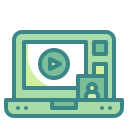 video tutorial icon