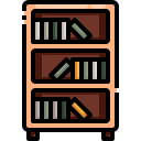 estante para libros icon