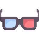 gafas 3d icon