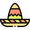 sombrero mexicano icon