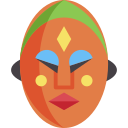 máscara africana 