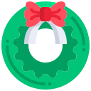 corona de navidad icon