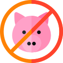 geen varken icoon