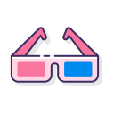 gafas 3d icon