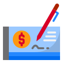 cheque icon