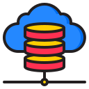 base de datos en la nube icon