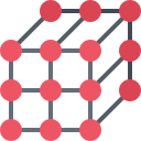 estructura molecular icon