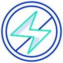 flash apagado icon