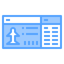 billete de avión icon
