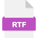 archivo rtf icon