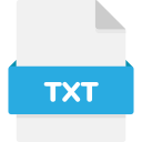 archivo txt icon