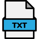 archivo txt icon