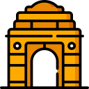 puerta de la india icon