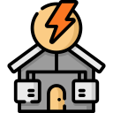 señal de electricidad icon