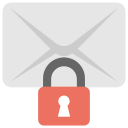 correo electrónico confidencial icon