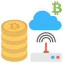 minería bitcoin icon